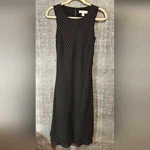 Silk Sleeveless dress w/belt